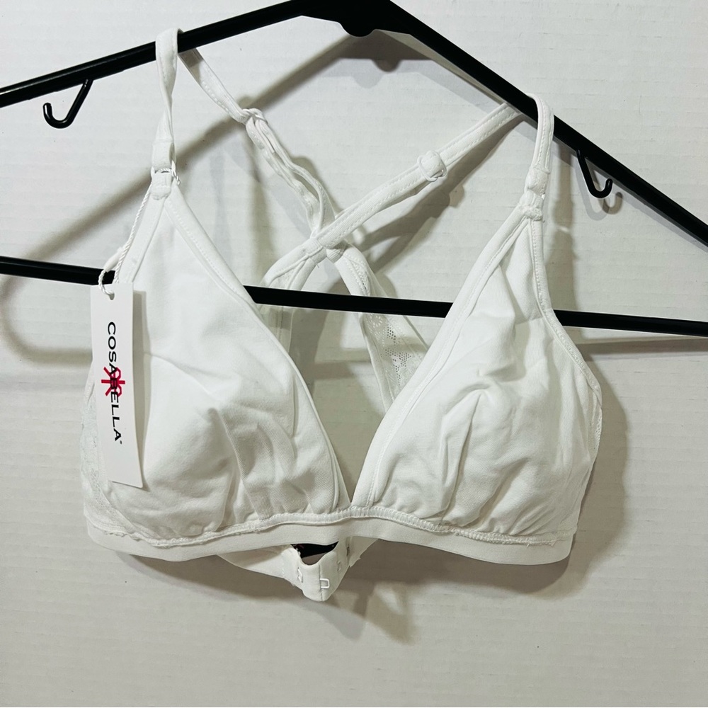 Cosabella Women's Bra Arizona Triangle Bralet White 8 ARIZ01351